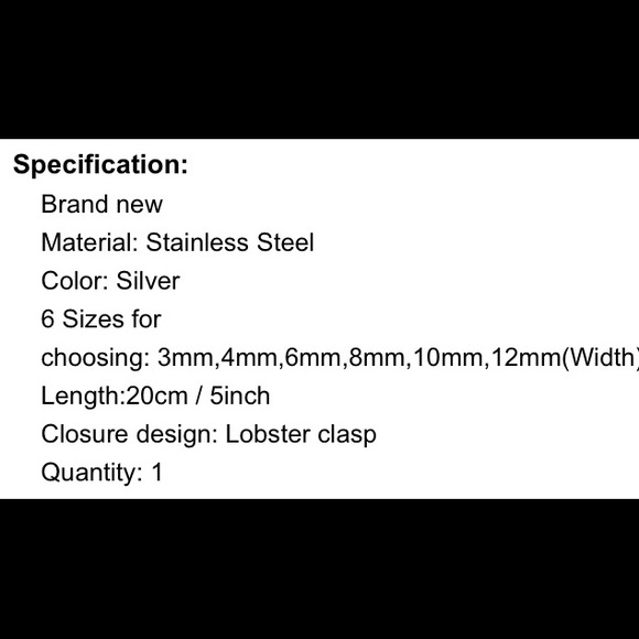 1 LEFT! ⛓ UNISEX STAINLESS STEEL CUBAN BRACELET - Picture 7 of 8